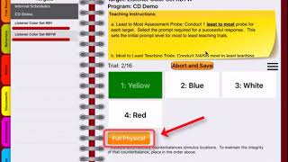 Conditional Discrimination 4B: Probes