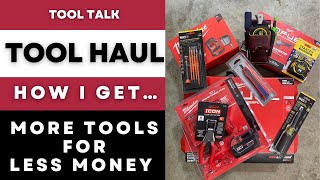 December Tool Haul / How I Get More Tools for Less Money! / Milwaukee, Knipex, ICON, Klein, Vessel