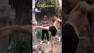 The Rural Kung Fu Boy’s Kick Skills Are Too Strong#Shorts