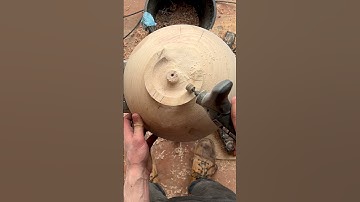 Adding FEET! #woodturning