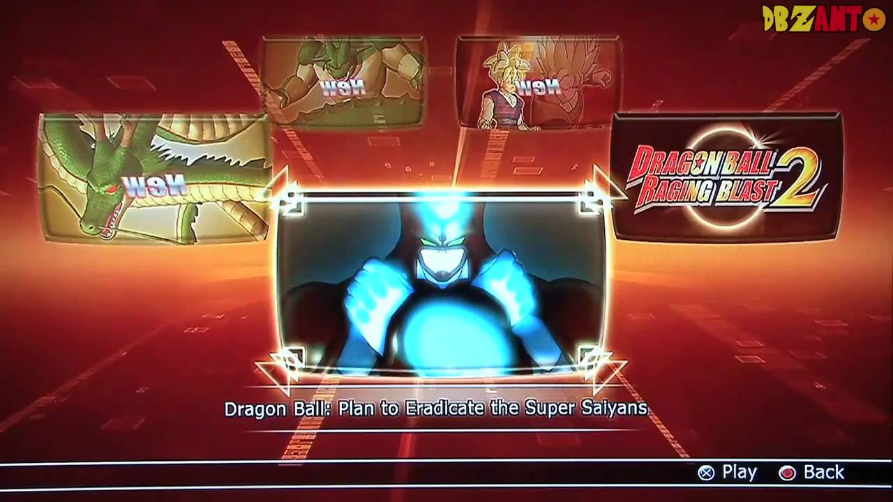 Dragonball Raging Blast 2: Preview Walkthrough All Characters Screen ,Features & Modes 【HD】