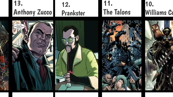 Top 20 Nightwing Villains