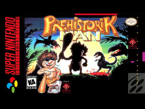 [Longplay] SNES - Prehistorik Man [All Bonus] (4K, 60FPS)