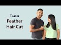 Feather haircut   layer cut midlength   midlength haircut  by master deepak hair expert