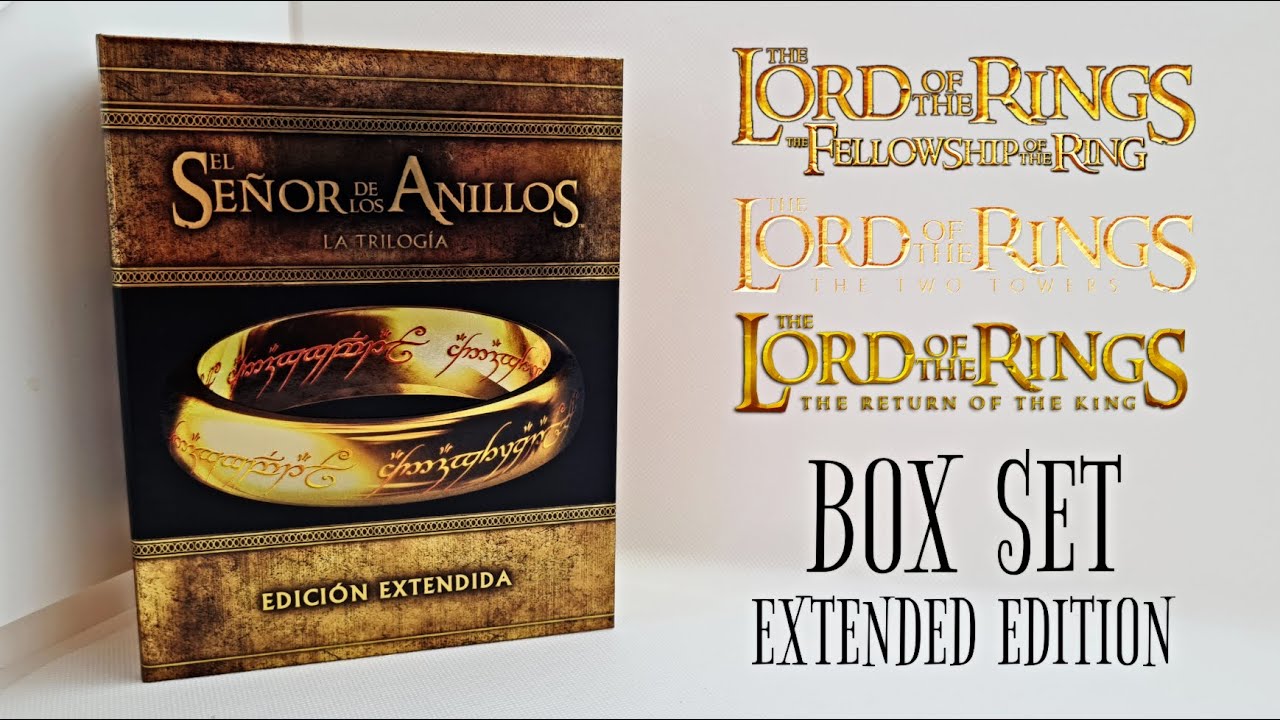 THE LORD OF THE RINGS - BOX SET EXTENDED EDITION | THE COLLECTOR - YouTube