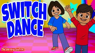 switch dance animated brain breaks dance songs action songs songs by the learning station