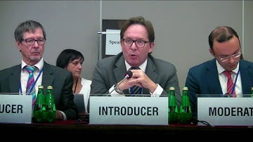 Working Session 10: Tolerance and Non-discrimination I