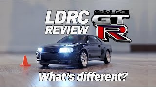 Testing the base model LDRC RWD RC Car - Nissan GTR
