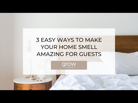 וִידֵאוֹ: 3 דרכים לגרום לחדר להריח טרי