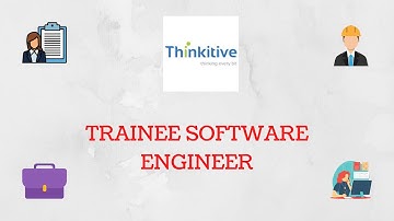 Thinkitive hiring Trainee Software Engineer | 0-3 year exp