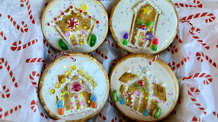 Glass Collage Maker's Kit: Gingerbread Ornament Set