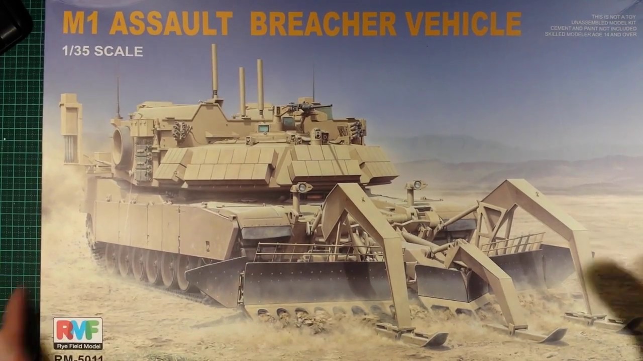 その他 M1 ASSAULT BREACHER VEHICLE 1/35 Rye Field Model 1/35 M1 Assault Breacher RM5011