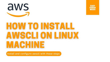 Installing awscli on linux machine