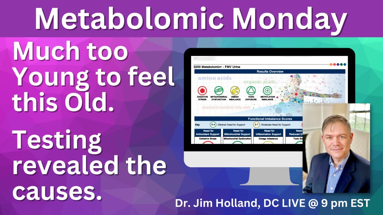 Much Too Young to Feel this Old. Testing Reveals the Causes - YouTube