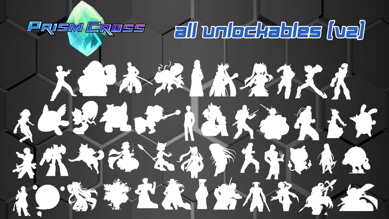 Unclockable Guide Prism Cross V2 - All Unlockables (Guide on how to unlock all characters ...
