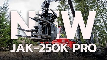 JAK-250K Pro Tree Shear on Komatsu 865 Forestry Machine | jak.fi