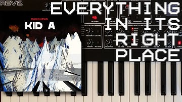 RADIOHEAD - Everything In Its Right Place (Prophet REV2 Cover)