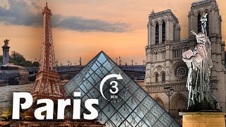 Paris in 3 minutes - the atmosphere and mood of the French capital