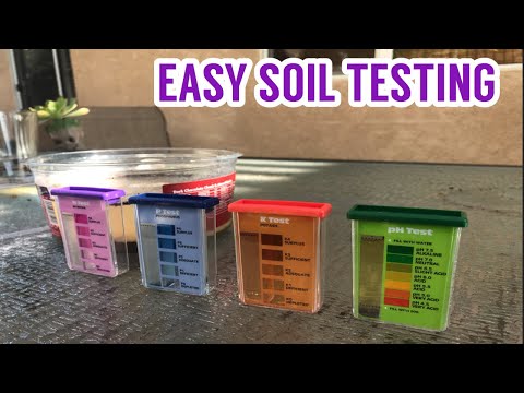 How To Test Your Soil For Ph and N P K (Nitrogen Phosphorus and Potassium)