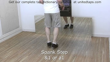 Spank Step Tap Dance Move Shown by Rod Howell