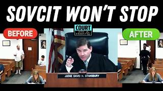 SovCit Tries To Out-Argue Judge * Endless Interruptions & Objections * Bailiff Shows Him The Door