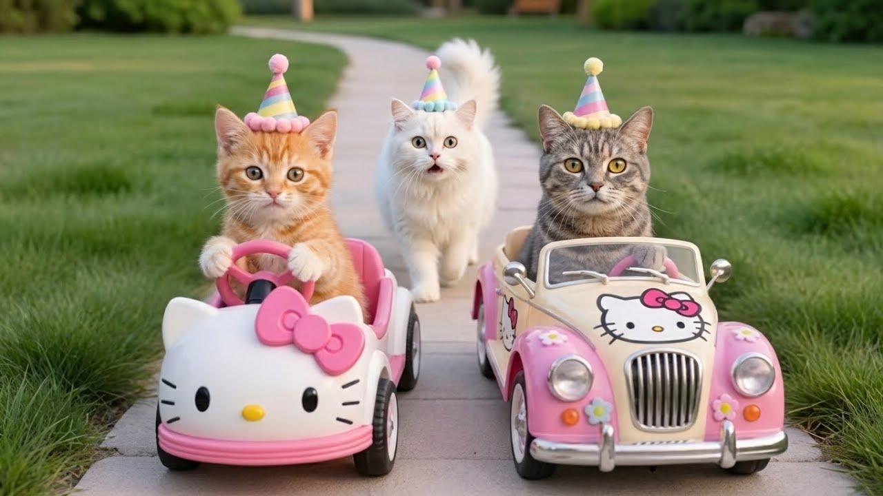 Mama Cat and Kitten Return Lost Wallet and Get Water Park Tickets as a Sweet Reward! 🐱🎟️💦