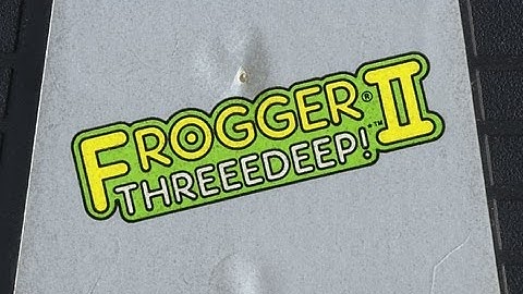 Classic Game Room - FROGGER II THREEDEEP! review for Atari 2600
