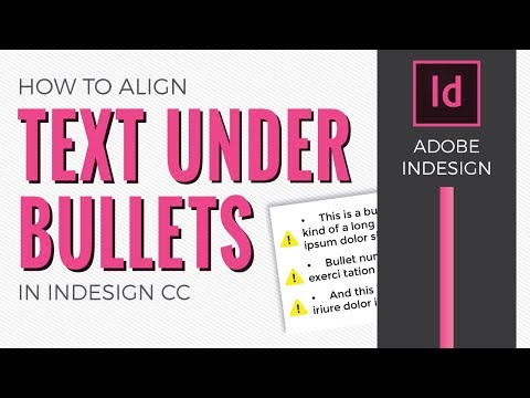 Video: Bagaimana Anda menggarisbawahi teks di InDesign mac?