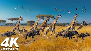 4K African Wildlife: Discover Wild Nature - Scenic Wildlife Film With African Music