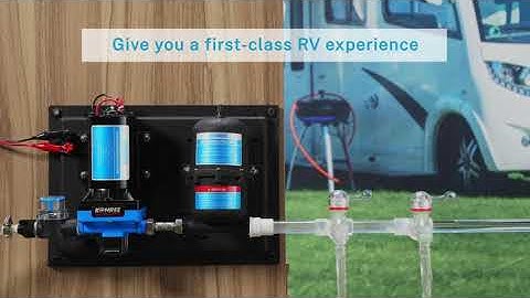 Kohree RV Water Pump and Accumulator Tank Kit Quiet