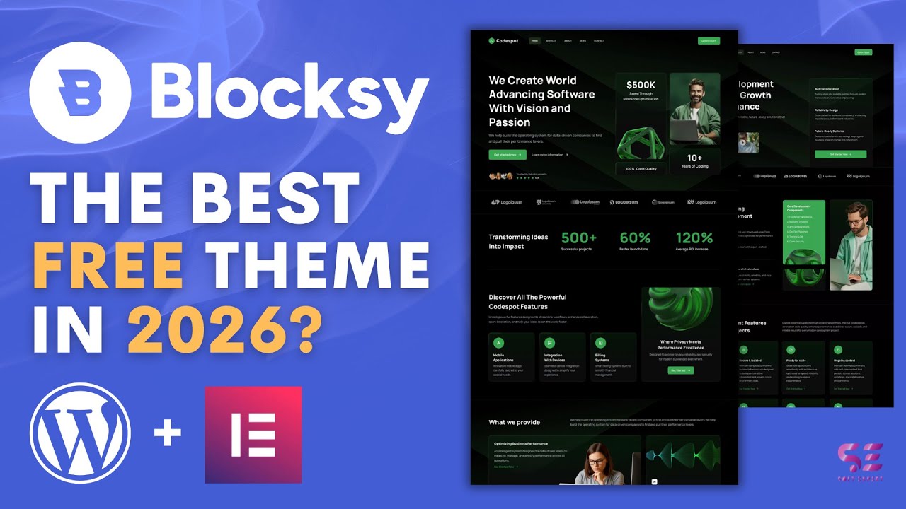 Blocksy Wordpress Example Blocksy - The Best Free WordPress Theme in 2026? - YouTube