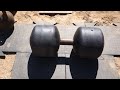 ОБЗОР ГИГАНТСКОЙ СТРОНГОВСКОЙ ГАНТЕЛИ REVIEW OF GIANT STRONGMAN DUMBBELL