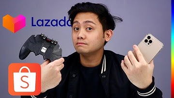 Unboxing and Test AK66 PUBG Controller Shopee Haul Mobile Game Shooting Free Fire Key Button Gamepad