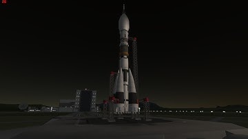 KSP Making History R-7/Soyuz/Voskhod Replica