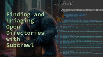 Finding and Triaging Open Directories with SubCrawl