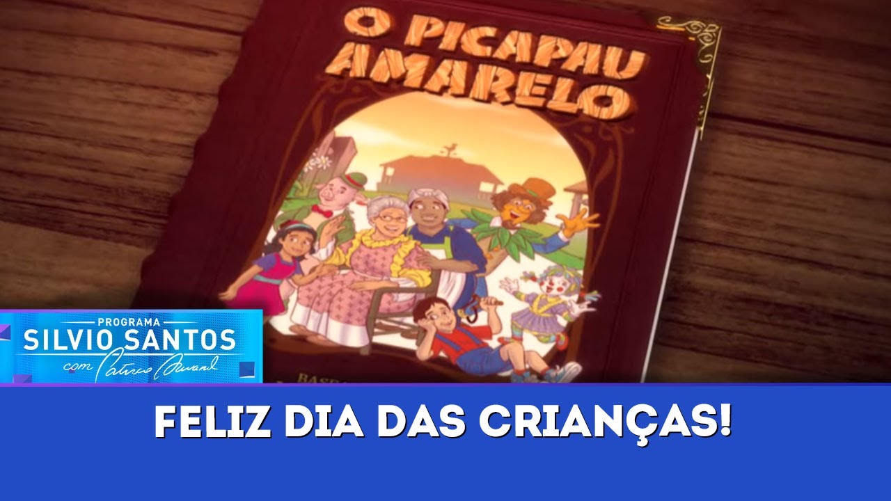 Um recado da turminha do Picapau Amarelo para todas as crianças do Brasil!