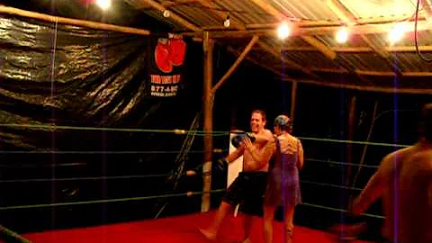 boxing Nosara Shawn Lafleur- flying frenchman spar...