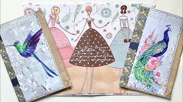 Making an envelope Daphne’s Diary journal