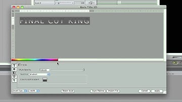 Create 3D Text in Final Cut Pro