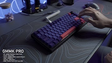 GMMK PRO with DUROCK POM - Typing Test ( PE Foam MOD )
