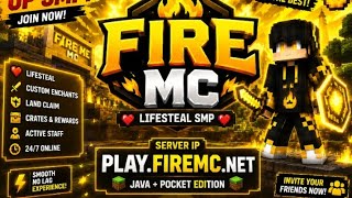 HOW TO JOIN FIRE MC AND IP - play.firemc.fun PLAY AND FUN