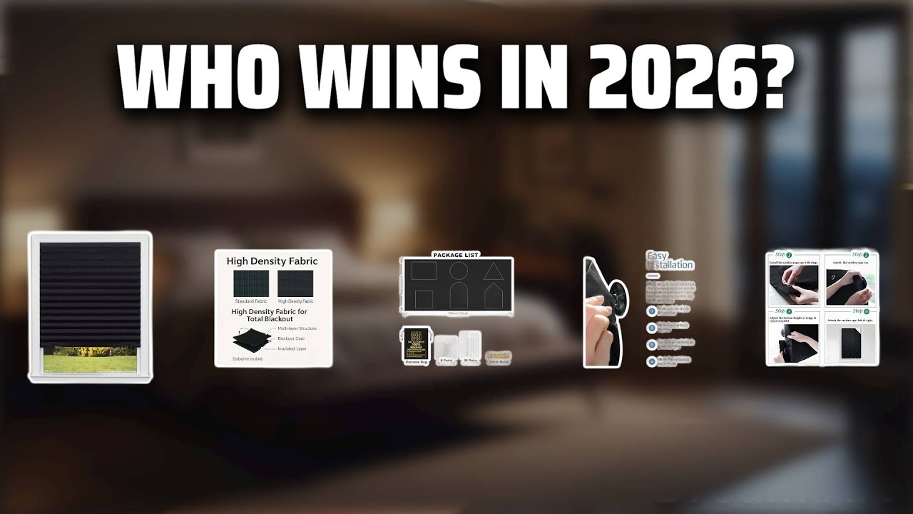 The Top 5 Best Blackout Shade in 2026 - Must Watch Before Buying!