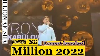 Million Konsert 2022 Lavxalar Daxshat Kadrlar...