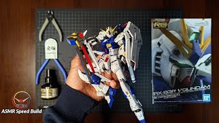 RG RX-93ff Nu Gundam (Gundam Side-F Kit) | ASMR Speed Build