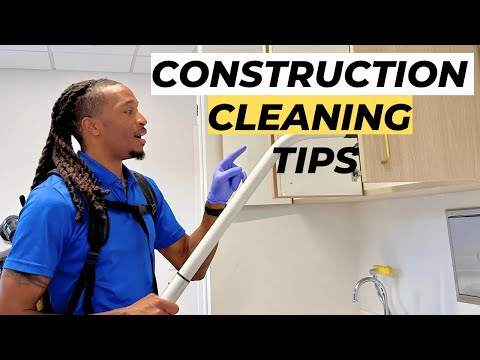 Construction Cleaning Q&A / Vlog + 3 Rules to Follow on the Job Site