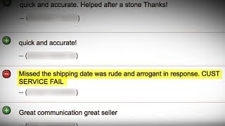 How a negative eBay review can get you sued