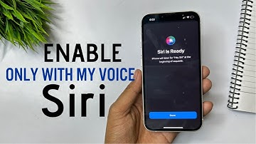 How To Enable Siri Only My Voice | How To Set Siri Only For My Voice | Set Siri Only For My Voice |