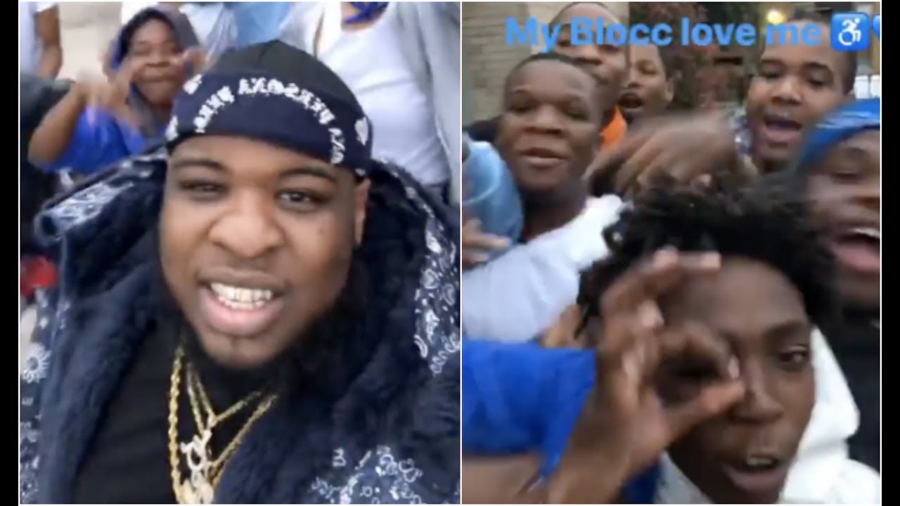 Maxo Kream Brings Out All The Texas Crips Goes To Projects and Shows