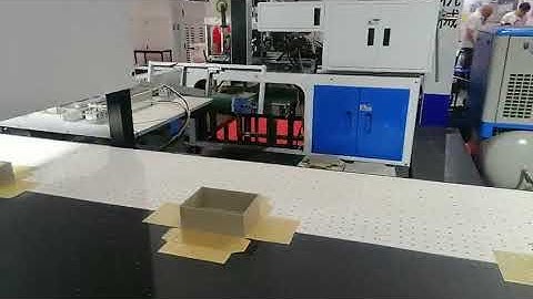 Automatic gluing position machine  for rigid box and hardcover  case
