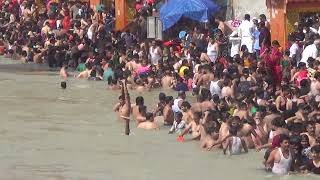 Holy Ganga Bath-Haridwar-Ganga Ghat-Uttrakhand